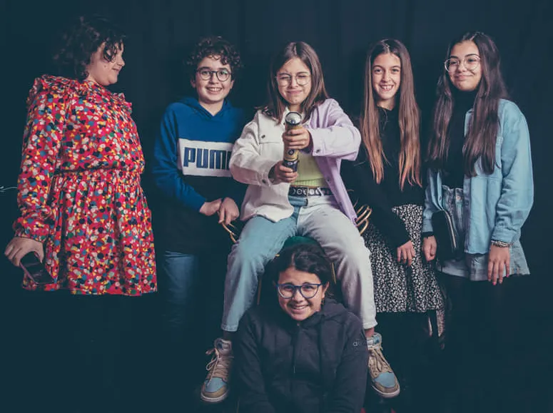 servizi fotografici di bambini in studio